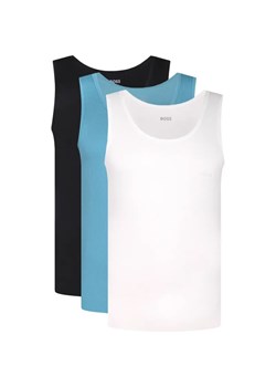 BOSS BLACK Tank top 3-pack RibClassic | Regular Fit ze sklepu Gomez Fashion Store w kategorii T-shirty męskie - zdjęcie 184573085