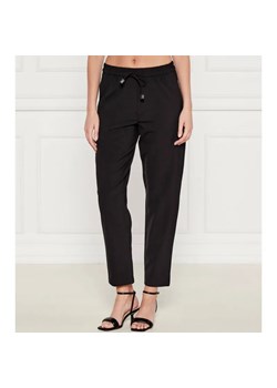 Marella SPORT Spodnie BRUNO | Tapered fit | z dodatkiem wełny ze sklepu Gomez Fashion Store w kategorii Spodnie damskie - zdjęcie 184573096
