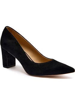 LAUREN RALPH LAUREN Skórzane czółenka na słupku LANETTE ze sklepu Gomez Fashion Store w kategorii Czółenka - zdjęcie 184573235