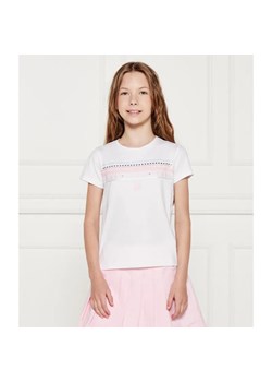 Guess T-shirt | Regular Fit ze sklepu Gomez Fashion Store w kategorii Bluzki dziewczęce - zdjęcie 184573249