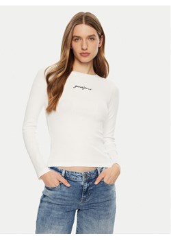 Guess Jeans T-Shirt W5RI58 KA0H1 Biały Regular Fit ze sklepu MODIVO w kategorii Bluzki damskie - zdjęcie 184575259