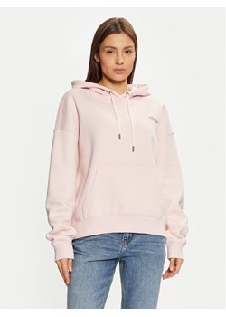 Guess Jeans Bluza W4BQ21 KC811 Beżowy Regular Fit ze sklepu MODIVO w kategorii Bluzy damskie - zdjęcie 184575308