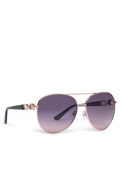 Guess Okulary przeciwsłoneczne GU00158 Czarny ze sklepu MODIVO w kategorii Okulary przeciwsłoneczne damskie - zdjęcie 184575415