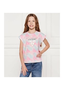 Guess T-shirt | Regular Fit ze sklepu Gomez Fashion Store w kategorii Bluzki dziewczęce - zdjęcie 184576695