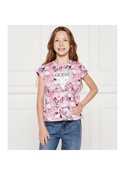 Guess T-shirt | Regular Fit ze sklepu Gomez Fashion Store w kategorii Bluzki dziewczęce - zdjęcie 184576696