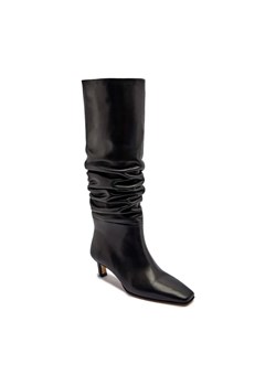 Alohas Skórzane kozaki na szpilce Kalila ze sklepu Gomez Fashion Store w kategorii Kozaki damskie - zdjęcie 184576728