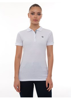 SIR RAYMOND TAILOR Koszulka polo &quot;Angie&quot; w kolorze białym ze sklepu Limango Polska w kategorii Bluzki damskie - zdjęcie 184577689
