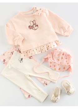 Reserved - Bawełniana bluza Minnie Mouse - pastelowy róż ze sklepu Reserved w kategorii Kaftaniki i bluzki - zdjęcie 184578069