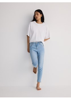 Reserved - Jeansy push up - niebieski ze sklepu Reserved w kategorii Jeansy damskie - zdjęcie 184578105