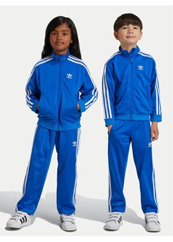 adidas Dres adicolor Firebird IY4802 Niebieski Regular Fit ze sklepu MODIVO w kategorii Dresy chłopięce - zdjęcie 184578905