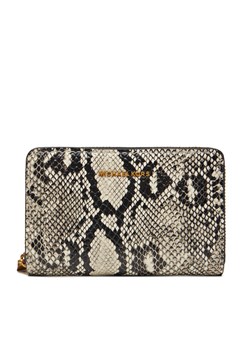 Michael Kors Duży Portfel Damski Bryant 32T5AYTD0L Beżowy ze sklepu MODIVO w kategorii Portfele damskie - zdjęcie 184578917