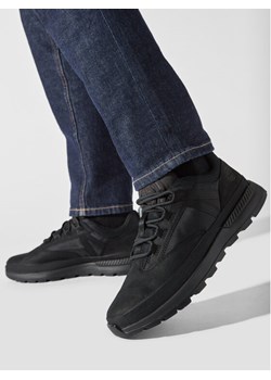 Timberland Sneakersy Euro Trekker Low F/L TB0A67KM0151 Czarny ze sklepu MODIVO w kategorii Buty sportowe męskie - zdjęcie 184578965