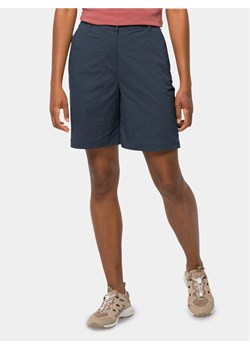 Jack Wolfskin Szorty sportowe Desert 1505312 Granatowy Relaxed Fit ze sklepu MODIVO w kategorii Szorty - zdjęcie 184578969