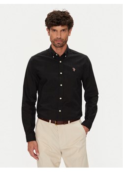 U.S. Polo Assn. Koszula MUP3247 Czarny Slim Fit ze sklepu MODIVO w kategorii Koszule męskie - zdjęcie 184580078