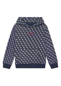 Guess Bluza L5YQ05 KA6R4 Granatowy Regular Fit ze sklepu MODIVO w kategorii Bluzy chłopięce - zdjęcie 184580149
