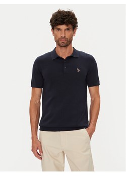U.S. Polo Assn. Polo MUP3709 Granatowy Regular Fit ze sklepu MODIVO w kategorii T-shirty męskie - zdjęcie 184580156