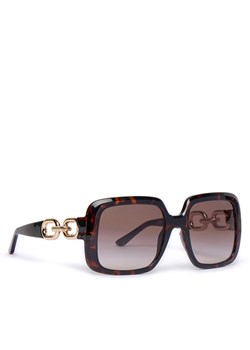 Guess Okulary przeciwsłoneczne GU00161 Brązowy ze sklepu MODIVO w kategorii Okulary przeciwsłoneczne damskie - zdjęcie 184580166