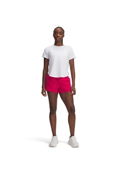 Damskie spodenki do biegania Under Armour UA Launch Pro 3\'\' Shorts - różowe ze sklepu Sportstylestory.com w kategorii Szorty - zdjęcie 184580875