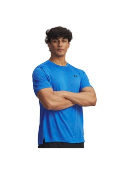 Męska koszulka treningowa Under Armour UA Tech Vent Jcqrd SS - niebieska ze sklepu Sportstylestory.com w kategorii T-shirty męskie - zdjęcie 184580919