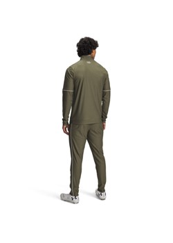 Męski dres komplet treningowy Under Armour UA M Challenger Tracksuit - zielony ze sklepu Sportstylestory.com w kategorii Spodnie męskie - zdjęcie 184580948