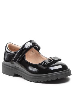 Półbuty Tommy Hilfiger Ballerina T3A3-32580-0774 M Czarny ze sklepu eobuwie.pl w kategorii Balerinki dziecięce - zdjęcie 184581507