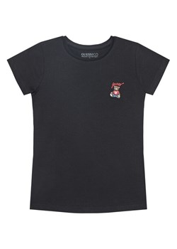 Guess T-Shirt J5RI44 J1314 Czarny Regular Fit ze sklepu MODIVO w kategorii Bluzki dziewczęce - zdjęcie 184581977