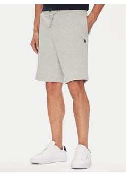 U.S. Polo Assn. Szorty sportowe MUP3354 Szary Regular Fit ze sklepu MODIVO w kategorii Spodenki męskie - zdjęcie 184581985