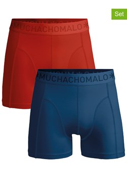 Muchachomalo Bokserki (2 pary) w kolorze granatowym i czerwonym ze sklepu Limango Polska w kategorii Majtki męskie - zdjęcie 184582609
