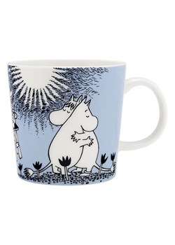 Moomin Kubek &quot;Love&quot; w kolorze błękitnym - 300 ml ze sklepu Limango Polska w kategorii Dzbanki i zaparzacze - zdjęcie 184583029