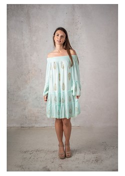 Lula Natura Sukienka w kolorze błękitnym ze sklepu Limango Polska w kategorii Sukienki - zdjęcie 184583668