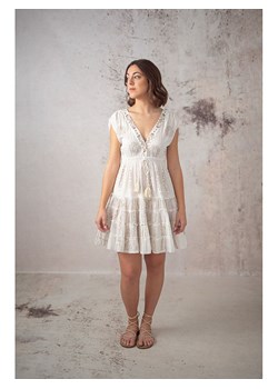 Lula Natura Sukienka w kolorze białym ze sklepu Limango Polska w kategorii Sukienki - zdjęcie 184583678