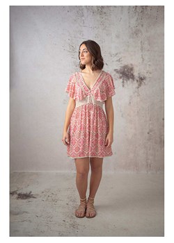 Lula Natura Sukienka w kolorze kremowo-różowym ze sklepu Limango Polska w kategorii Sukienki - zdjęcie 184583706