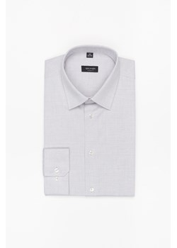 KOSZULA VERSONE 3236T DŁUGI RĘKAW CUSTOM FIT SZARA Z BAWEŁNĄ ze sklepu Recman w kategorii Koszule męskie - zdjęcie 184584266
