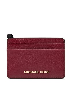 Etui na karty kredytowe MICHAEL Michael Kors 32F7GF6D0L Czerwony ze sklepu eobuwie.pl w kategorii Etui - zdjęcie 184584687