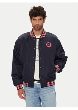 Guess Jeans Kurtka bomber M5YL15 WHAA2 Granatowy Regular Fit ze sklepu MODIVO w kategorii Kurtki męskie - zdjęcie 184584875