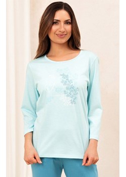 Bawełniana piżama damska turkusowa plus size 706, Kolor turkusowy, Rozmiar XXL, Regina ze sklepu Primodo w kategorii Piżamy damskie - zdjęcie 184585635