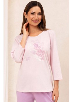 Bawełniana piżama damska różowa plus size 706, Kolor różowy, Rozmiar XXL, Regina ze sklepu Intymna w kategorii Piżamy damskie - zdjęcie 184586677