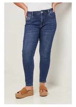 Curvy Lady Dżinsy - Slim fit - w kolorze niebieskim ze sklepu Limango Polska w kategorii Jeansy damskie - zdjęcie 184586885
