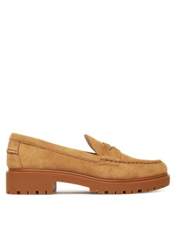 Loafersy LAUREN RALPH LAUREN Marli 802974357001 Brązowy ze sklepu eobuwie.pl w kategorii Lordsy damskie - zdjęcie 184587055