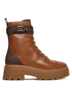 Botki MICHAEL Michael Kors 40T5MAFE6L Brązowy ze sklepu eobuwie.pl w kategorii Botki - zdjęcie 184587076