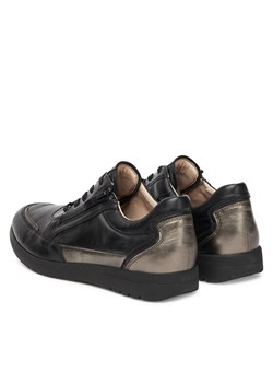 Sneakersy Caprice 9-23721-44 Czarny ze sklepu eobuwie.pl w kategorii Buty sportowe damskie - zdjęcie 184587087