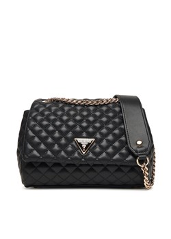 Torebka Guess Everlee HWQG86 79210 Czarny ze sklepu eobuwie.pl w kategorii Kopertówki - zdjęcie 184587096