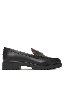 Loafersy LAUREN RALPH LAUREN Marli 802967752001 Czarny ze sklepu eobuwie.pl w kategorii Lordsy damskie - zdjęcie 184587097