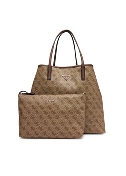 Torebka Guess Victtoria HWESG9 51429 Brązowy ze sklepu eobuwie.pl w kategorii Torby Shopper bag - zdjęcie 184587129