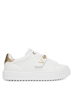 Sneakersy Guess FLTDRI ELE12 Biały ze sklepu eobuwie.pl w kategorii Buty sportowe damskie - zdjęcie 184587189