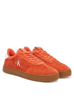 Sneakersy Calvin Klein Jeans Classic Cupsole Mg Su YM0YM01300 Beżowy ze sklepu eobuwie.pl w kategorii Buty sportowe męskie - zdjęcie 184587219