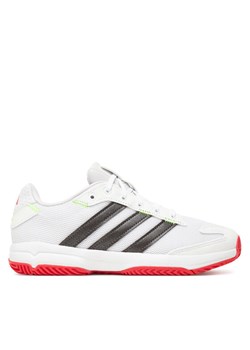 Buty halowe adidas Stabil Indoor JP7275 Biały ze sklepu eobuwie.pl w kategorii Buty sportowe dziecięce - zdjęcie 184587225