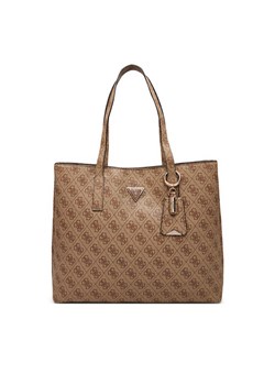 Torebka Guess Meridian II HWSG69 74230 Brązowy ze sklepu eobuwie.pl w kategorii Torby Shopper bag - zdjęcie 184587226