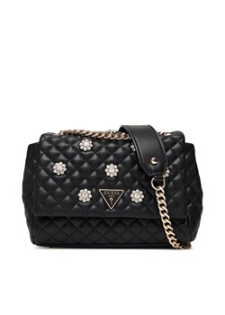 Guess Torebka Everlee HWEG86 79210 Czarny ze sklepu MODIVO w kategorii Kopertówki - zdjęcie 184588407