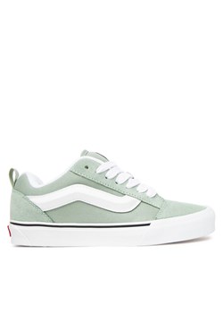 Vans Tenisówki Knu Skool VN000D6ZEMW1 Zielony ze sklepu MODIVO w kategorii Trampki damskie - zdjęcie 184588449